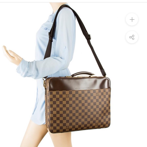 Louis Vuitton Other - LOUIS VUITTON Damier Ebene Porte Ordinateur Sabana